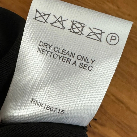 RETROFETE Sab Black Satin Maxi Dress Dark Romance Front Slit Glam Event, Size XL - Picture 12 of 16